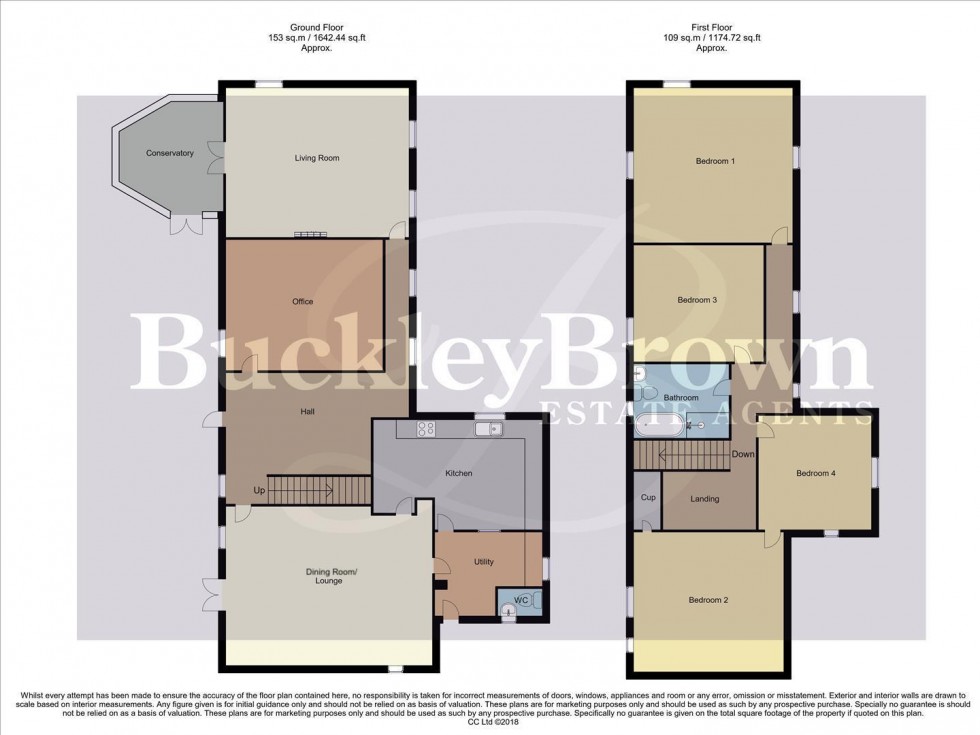 Floorplan for Astwith, Pilsley, Chesterfield