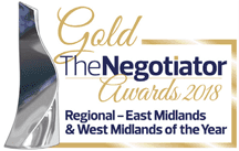 The Negotiator Gold award
