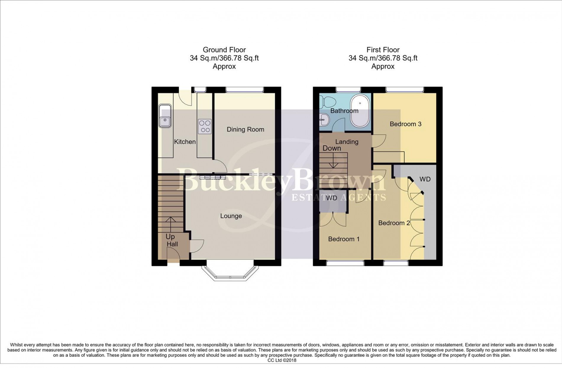 Floorplan for Eastleigh Drive, Mansfield Woodhouse, Mansfield