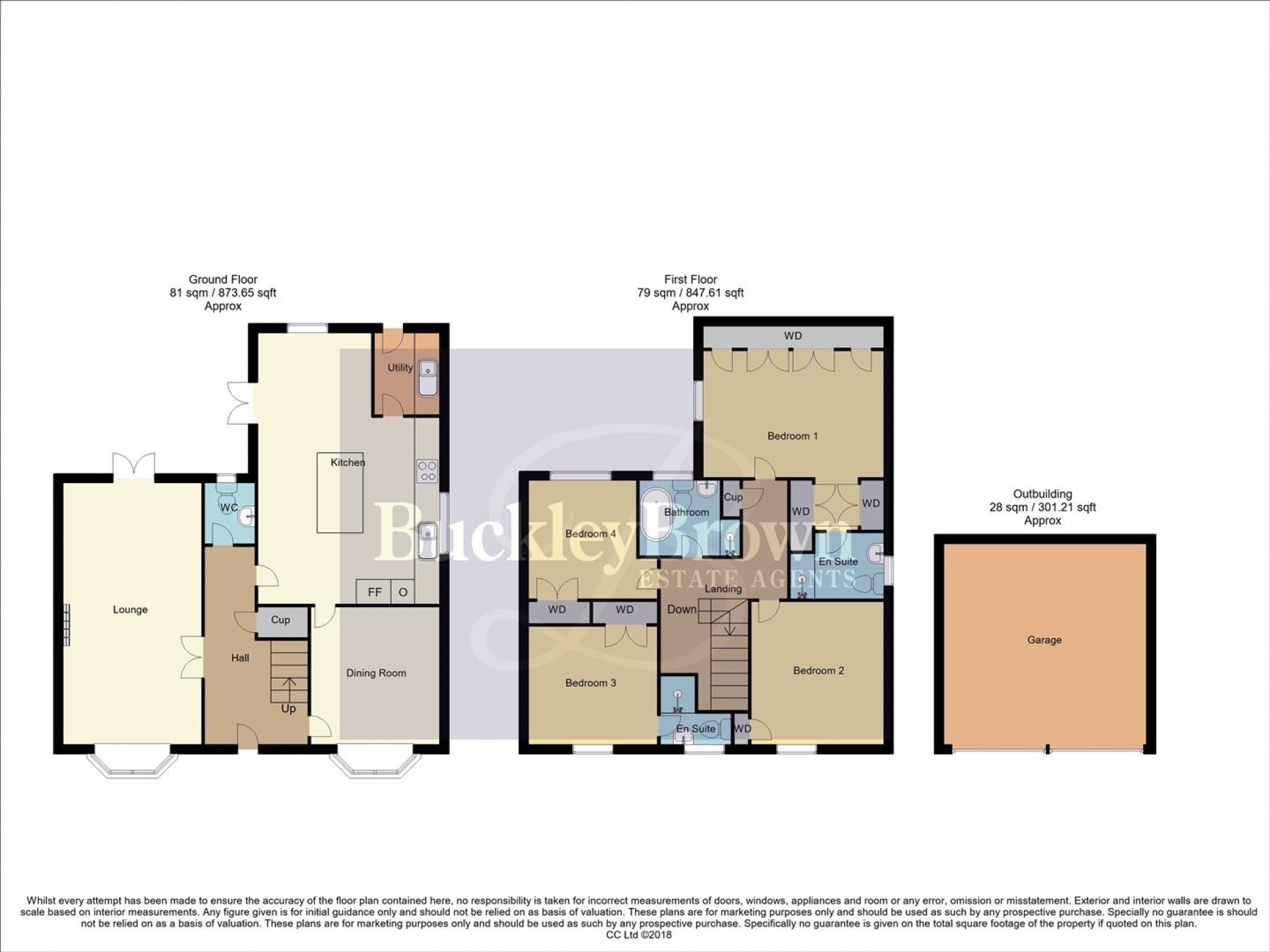 Floorplan for Windermere Close, Mansfield Woodhouse, Mansfield