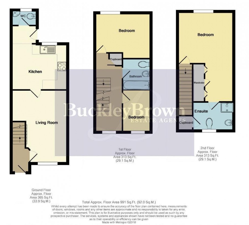 Floorplan for Mulberry Close, Mansfield