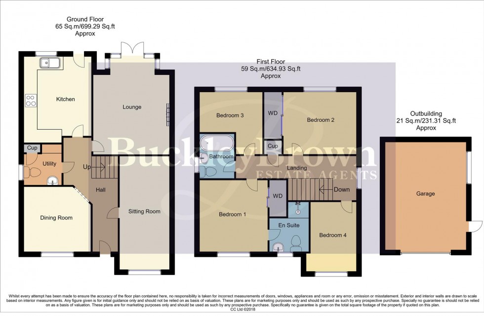 Floorplan for Crow Hill Lane, Mansfield Woodhouse, Mansfield