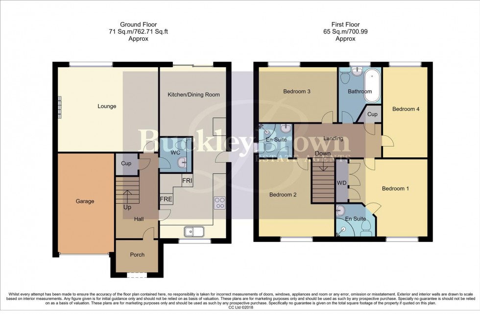 Floorplan for Epping Way, Forest Town, Mansfield