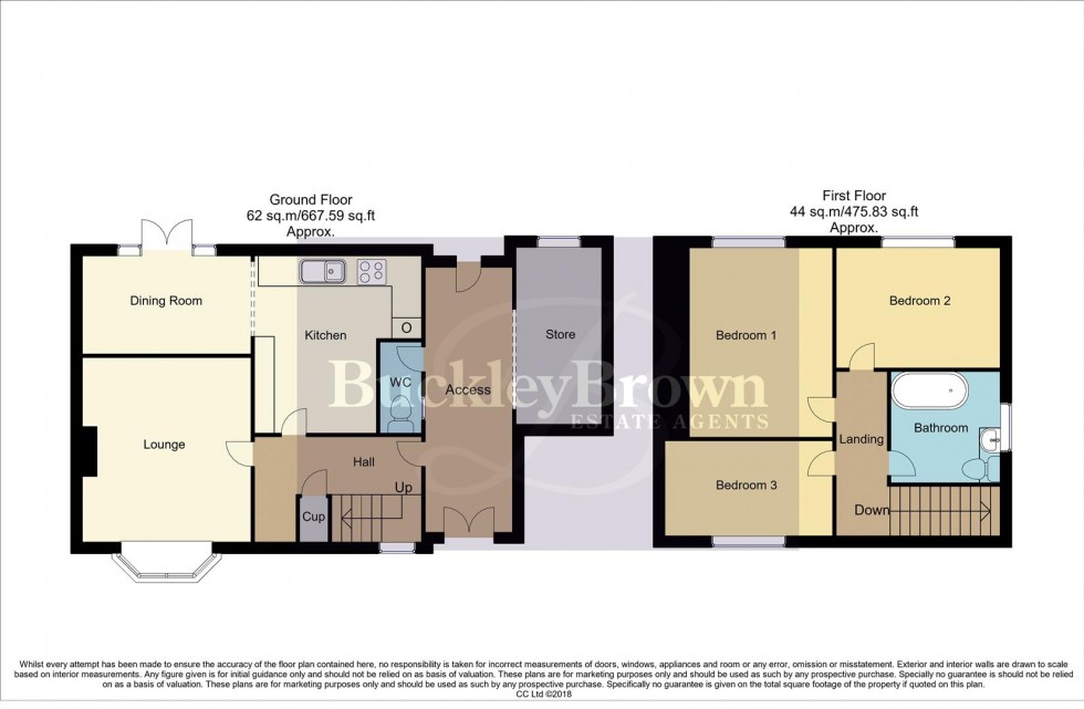 Floorplan for Greenwood Avenue, Huthwaite, Sutton-In-Ashfield