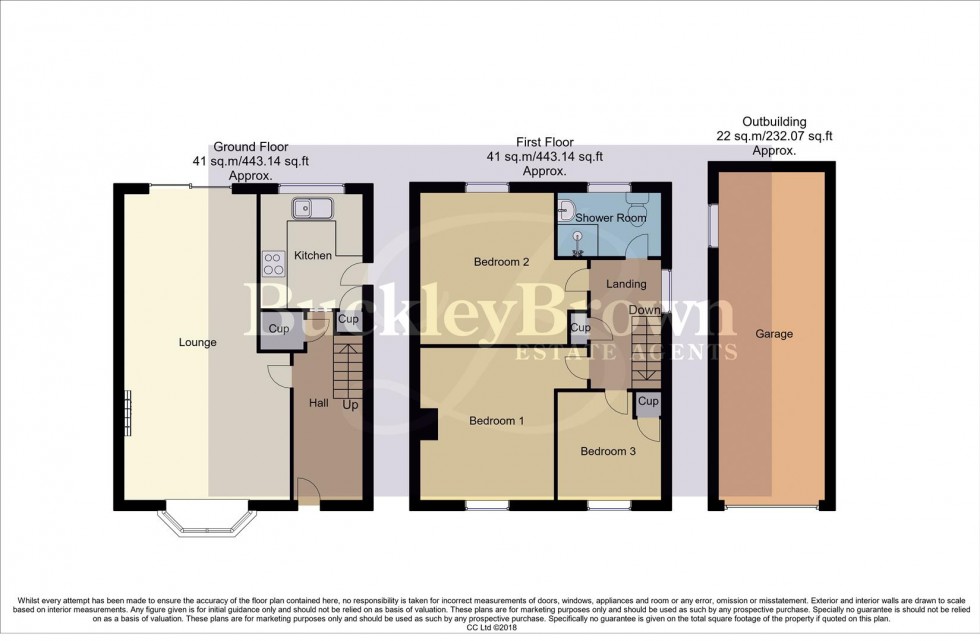 Floorplan for Guildford Avenue, Mansfield Woodhouse, Mansfield