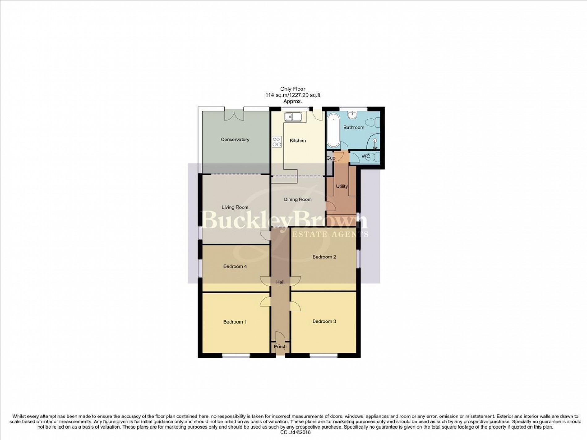 Floorplan for Southwell Road West, Mansfield