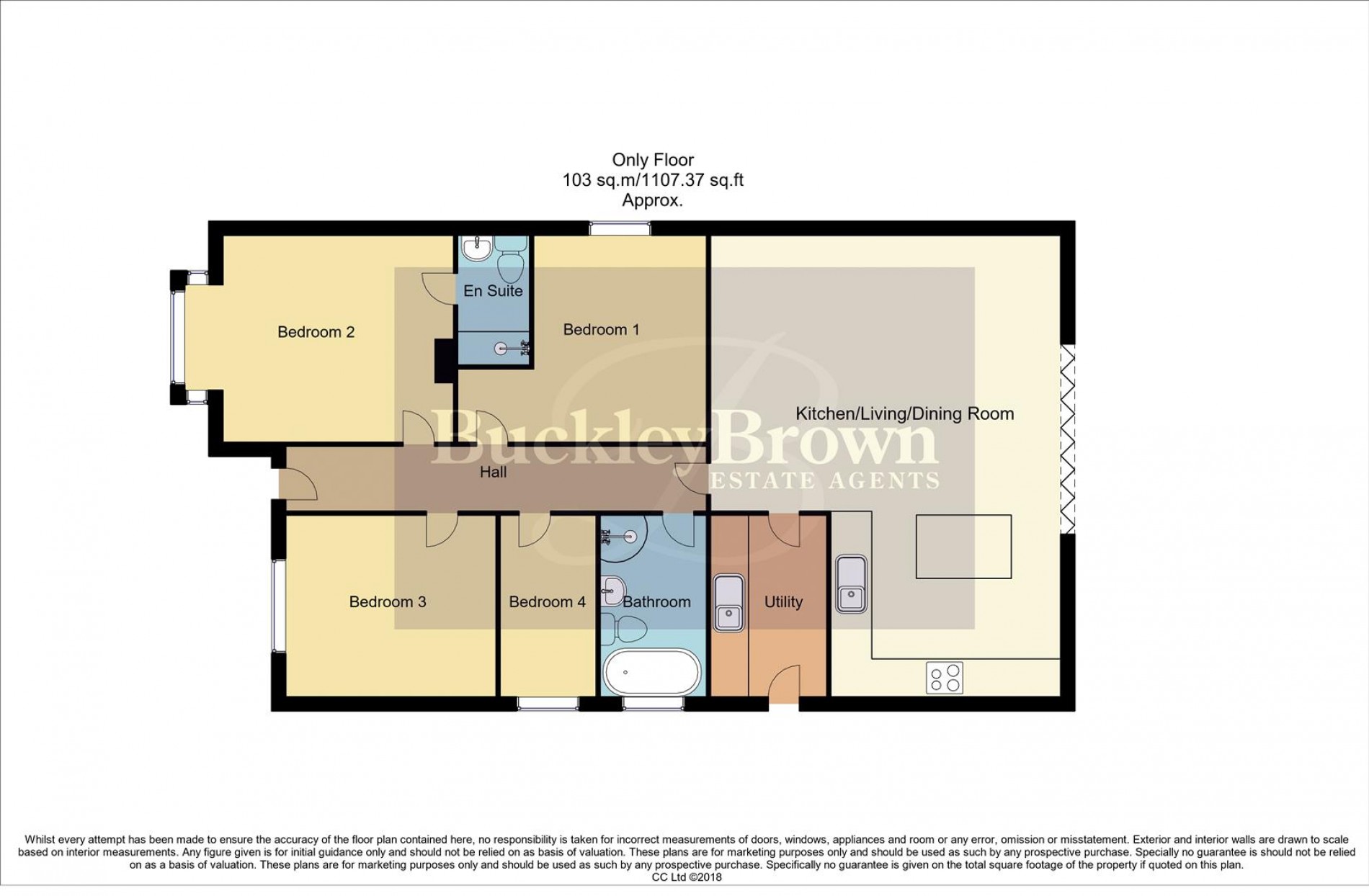 Floorplan for Southwell Road West, Mansfield