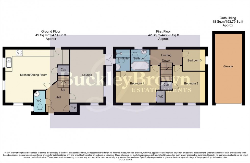 Floorplan for Gressingham Close, Forest Town, Mansfield
