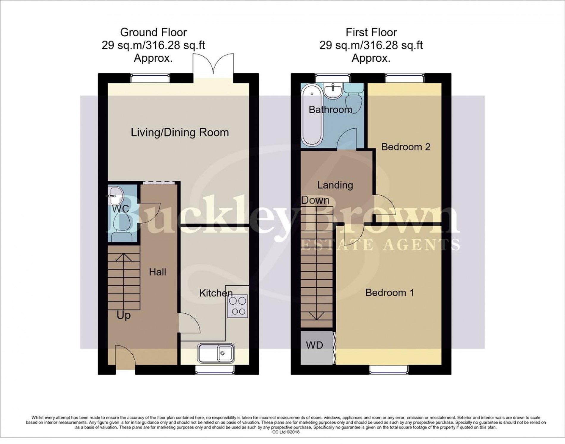 Floorplan for Bank End Close, Mansfield