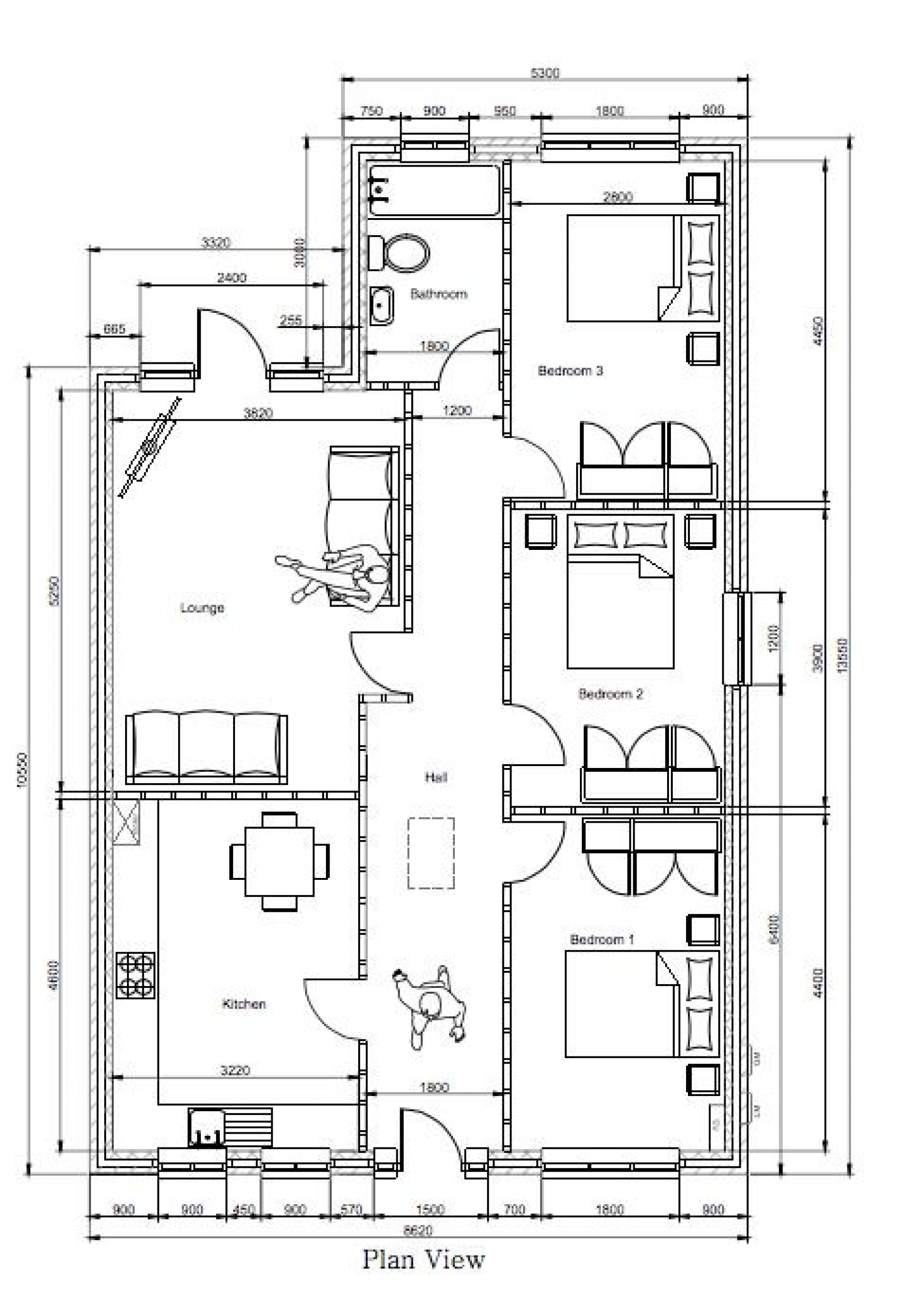 Floorplan for Spion Park Mews, Mansfield Road, Warsop