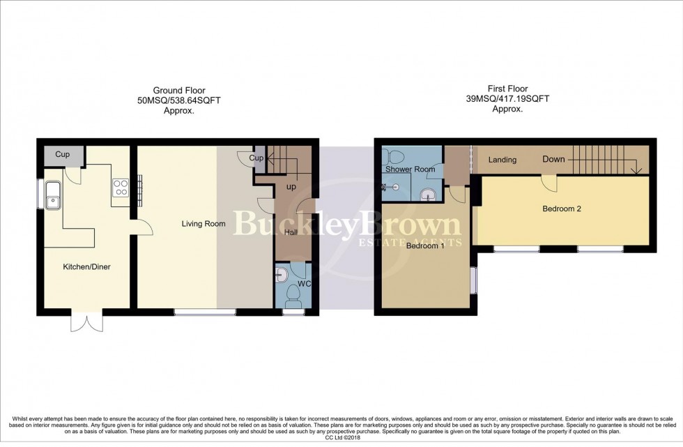 Floorplan for Manor House Cottage Pingley Lane, Staythorpe, Newark