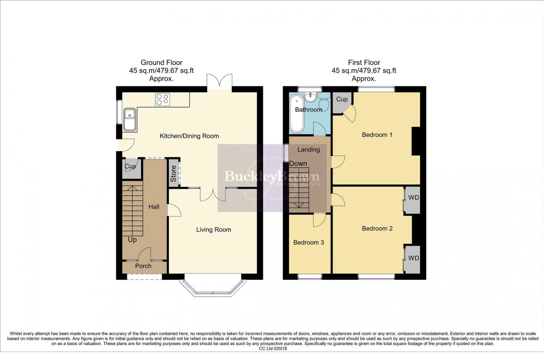 Floorplan for Clipstone Road West, Forest Town, Mansfield