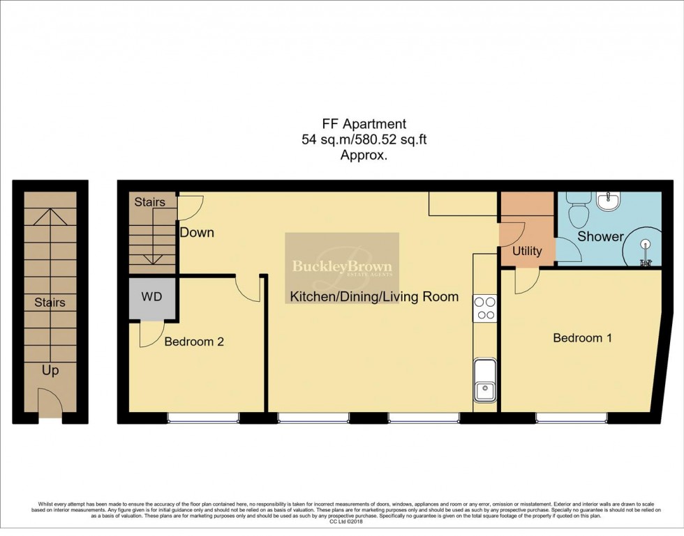 Floorplan for James Court, Gainsborough