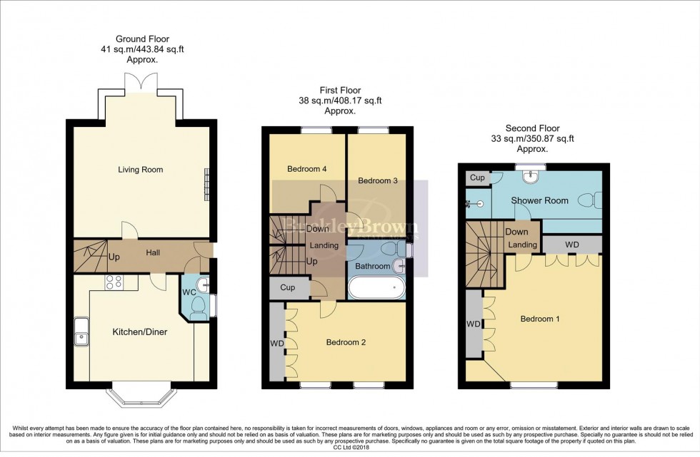 Floorplan for Cambourne Place, Mansfield