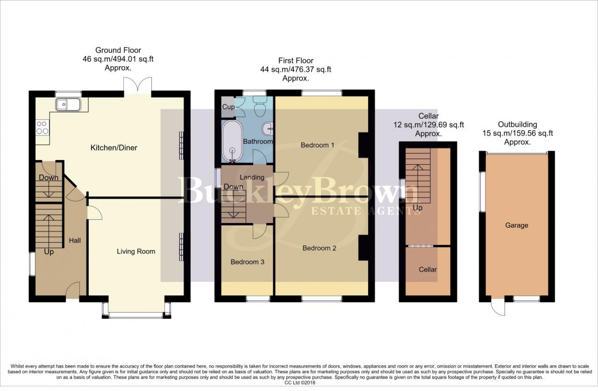 Floorplan for Forest Road, Mansfield