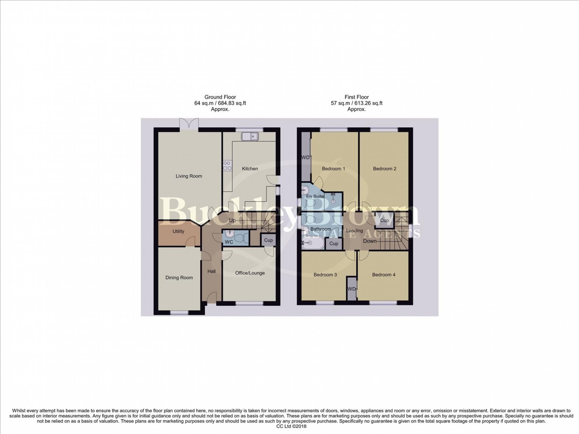 Floorplan for Hazelwood Close, Tibshelf, Alfreton
