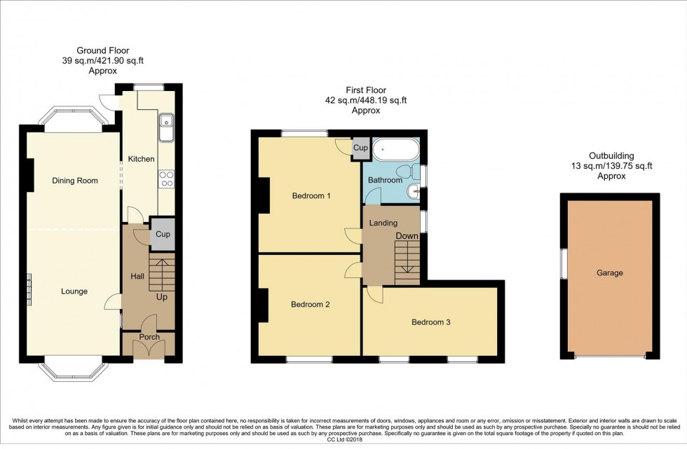 Floorplan for Chesterfield Road North, Mansfield