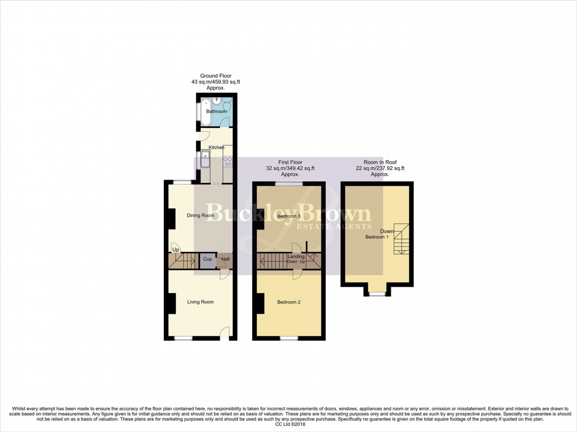 Floorplan for Langwith Road, Shirebrook, Mansfield