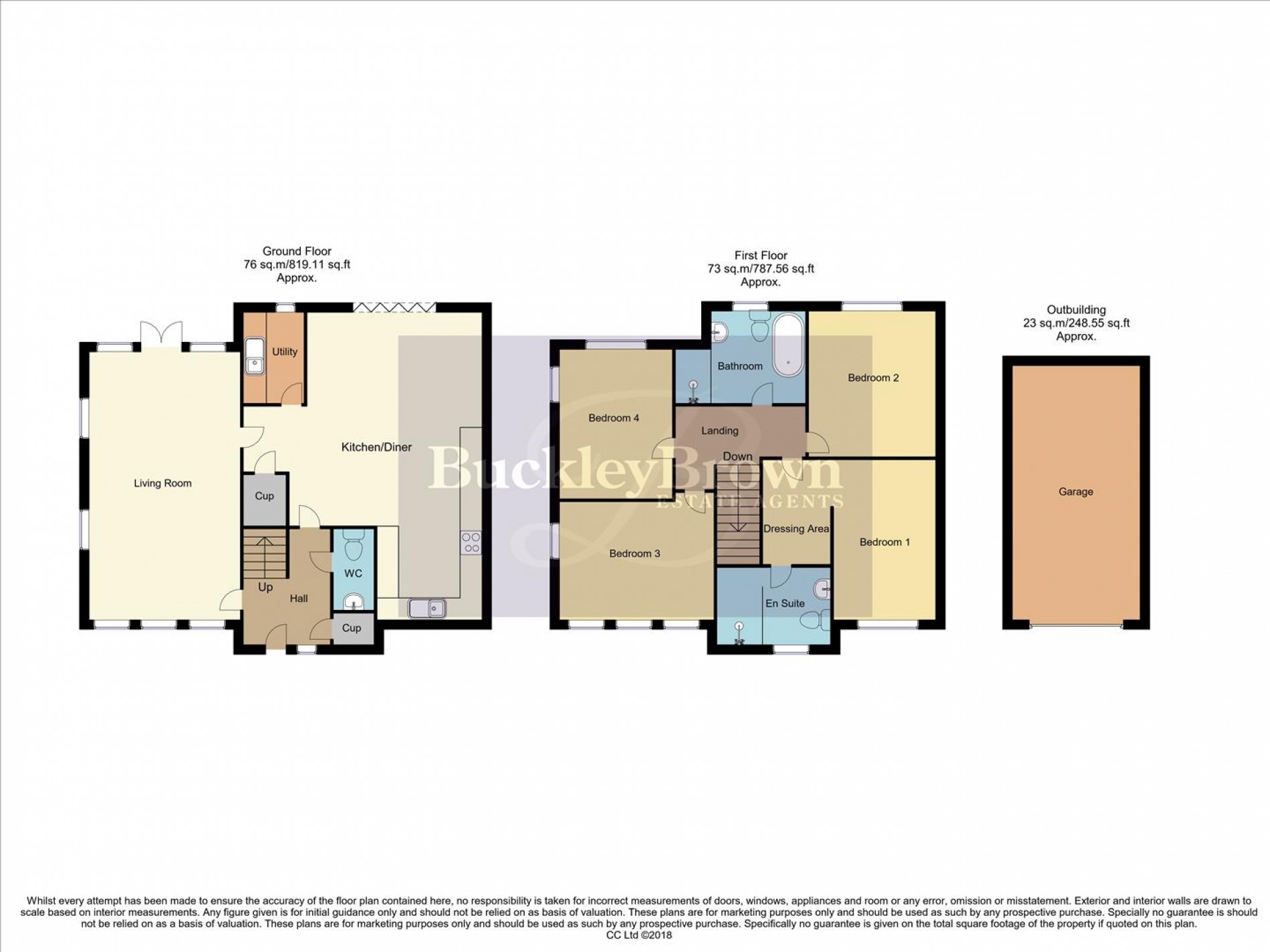 Floorplan for Rockcliffe Grange, Mansfield