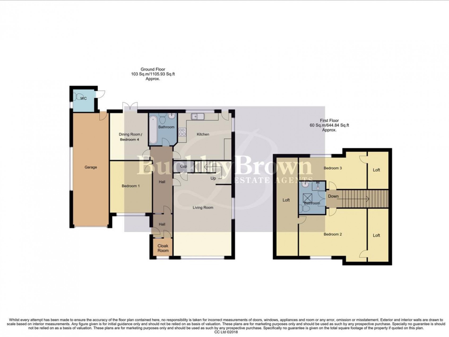 Floorplan for 27, Dorchester Drive, Mansfield