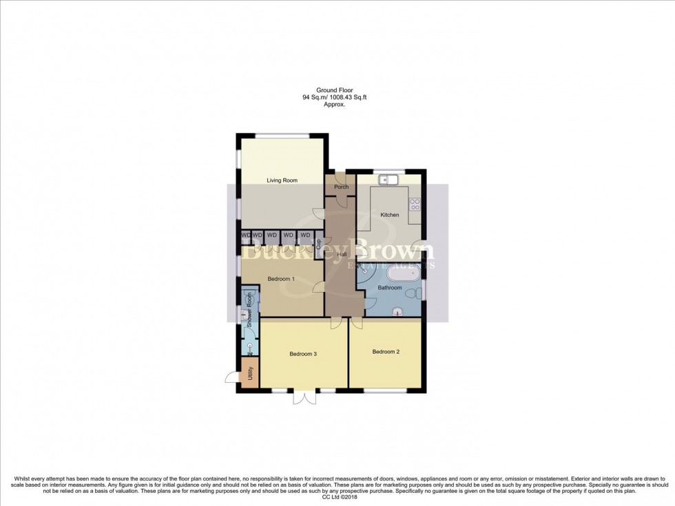 Floorplan for Marples Avenue, Mansfield Woodhouse, Mansfield