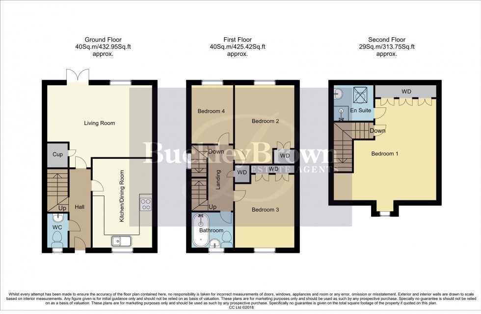 Floorplan for Piper Close, Mansfield Woodhouse, Mansfield