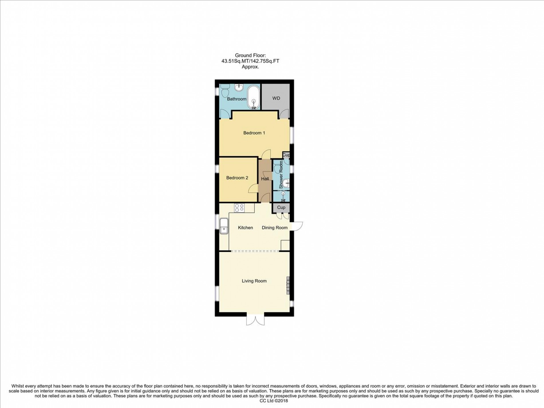 Floorplan for Old Mill Lane, Forest Town, Mansfield