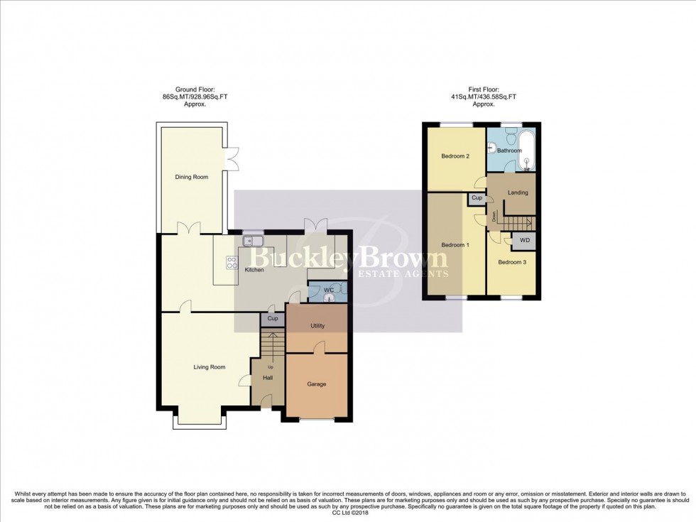 Floorplan for Loxley Drive, Mansfield