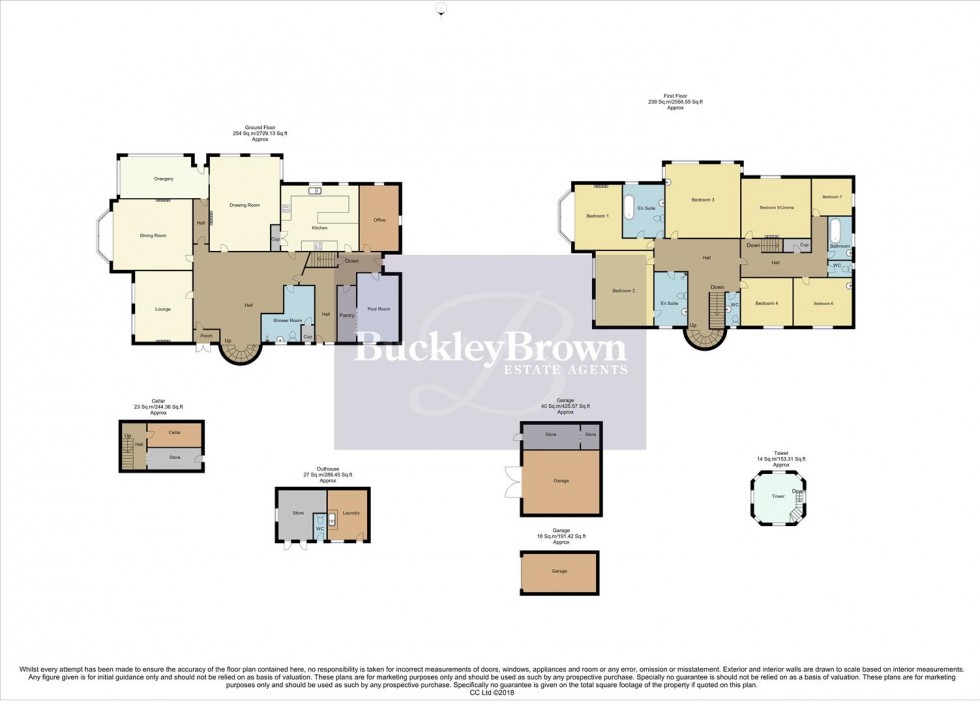 Floorplan for Crow Hill Drive, Mansfield