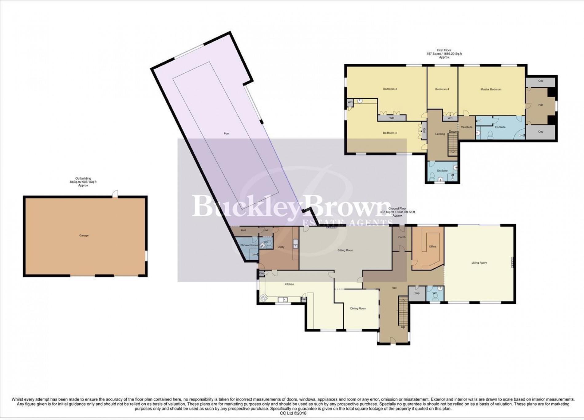 Floorplan for Kighill Lane, Ravenshead, Nottingham