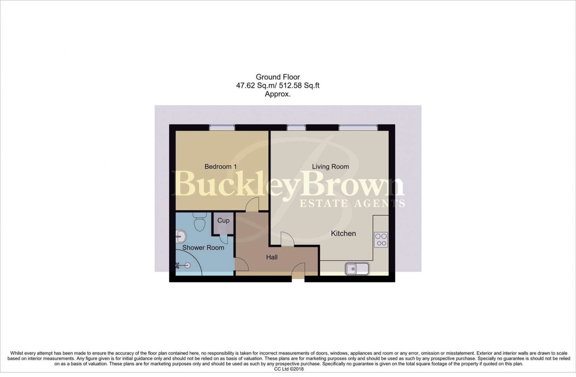 Floorplan for St Crispins Court, Stockwell Gate, Mansfield