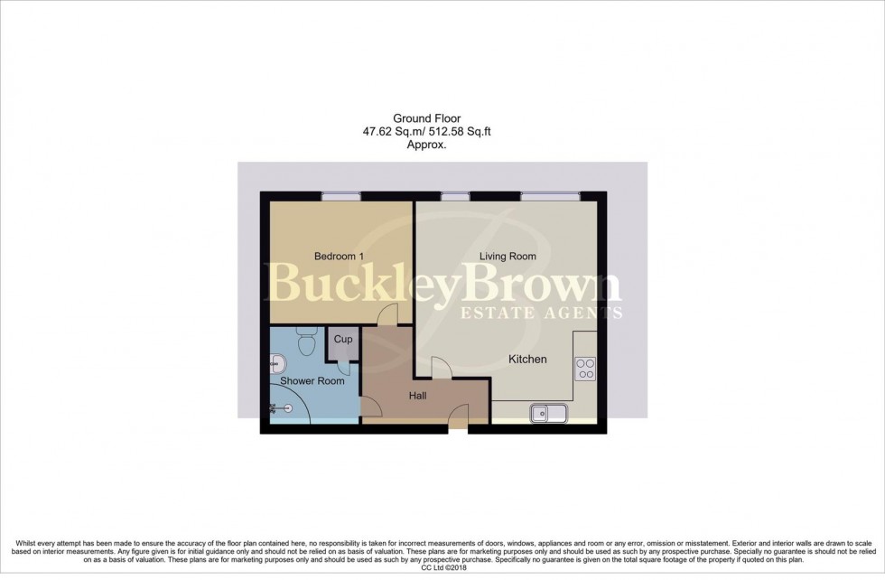 Floorplan for St Crispins Court, Stockwell Gate, Mansfield