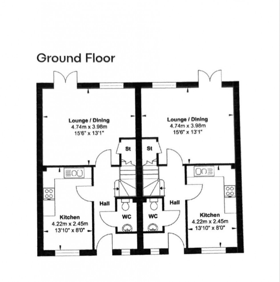 Floorplan for Forest View, Sandy Lane, Mansfield