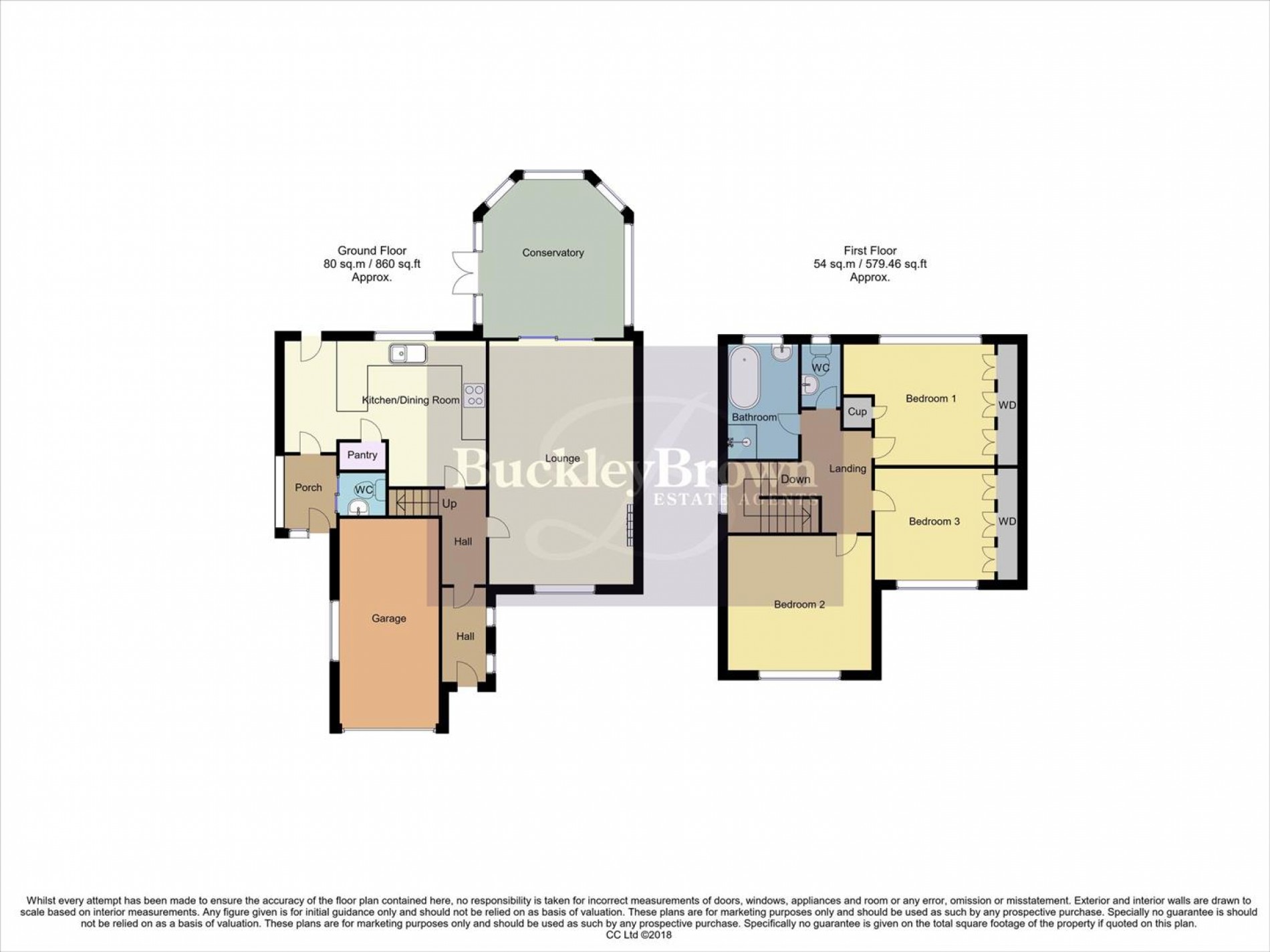 Floorplan for Manvers Crescent, Edwinstowe, Mansfield