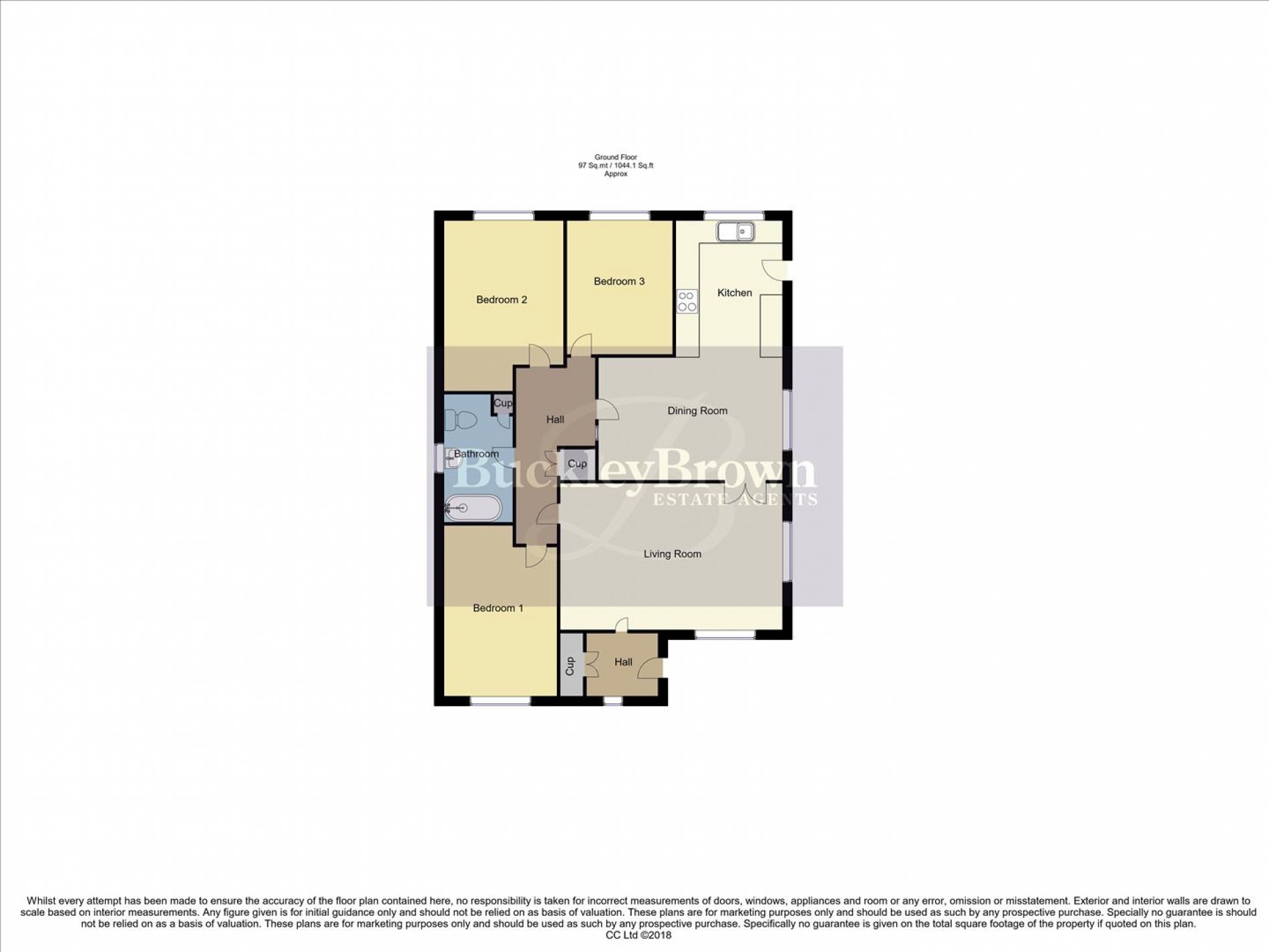 Floorplan for Mackleys Lane, North Muskham, Newark