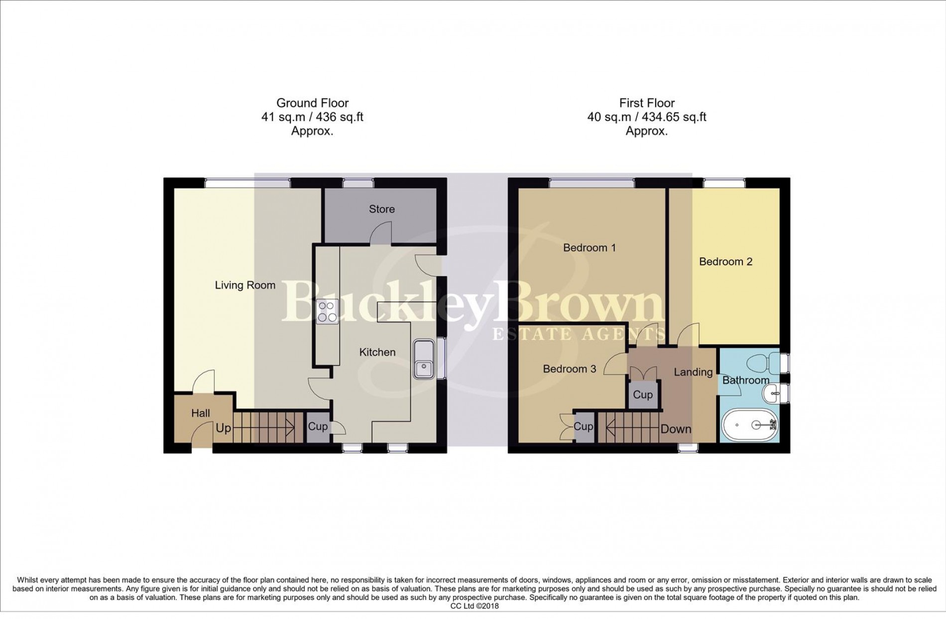 Floorplan for Hawthorne Avenue, Shirebrook, Mansfield