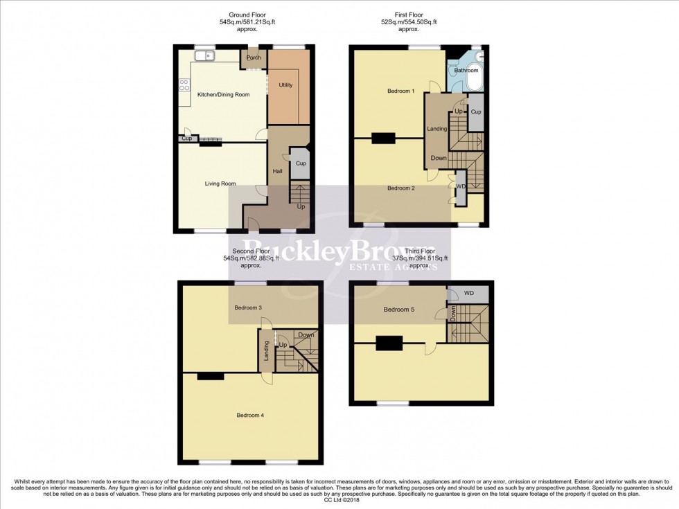 Floorplan for Maltkiln Row, Cuckney, Mansfield