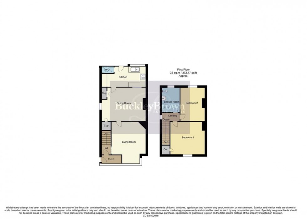 Floorplan for Stainforth Street, Mansfield Woodhouse, Mansfield
