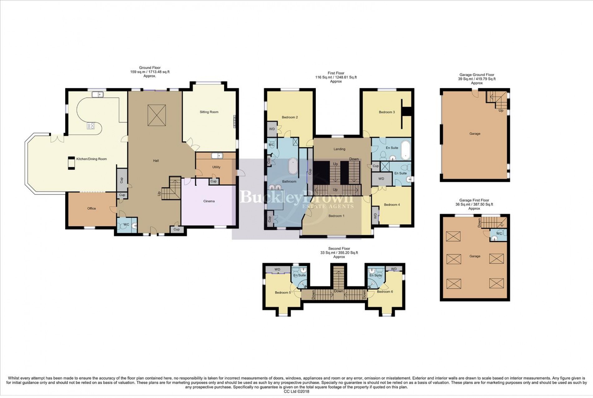 Floorplan for Crow Hill Rise, Mansfield
