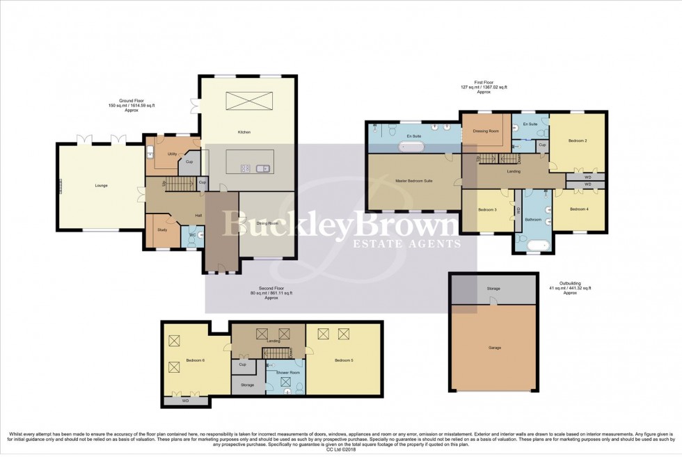 Floorplan for Rosedale Lane, Ravenshead, Nottingham