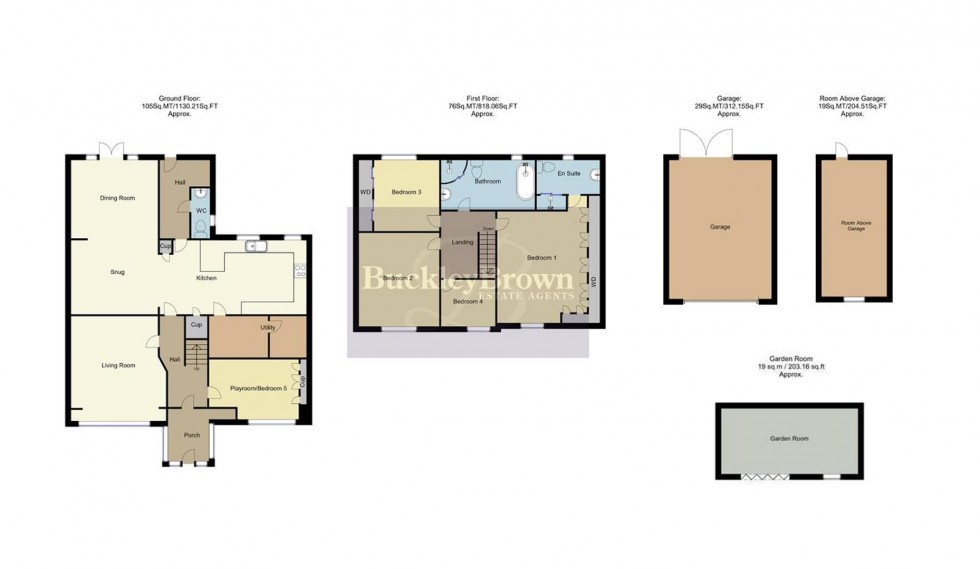 Floorplan for Clipstone Road West, Forest Town, Mansfield