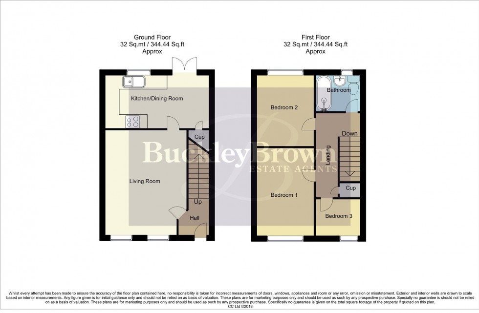 Floorplan for Grizedale Close, Forest Town, Mansfield