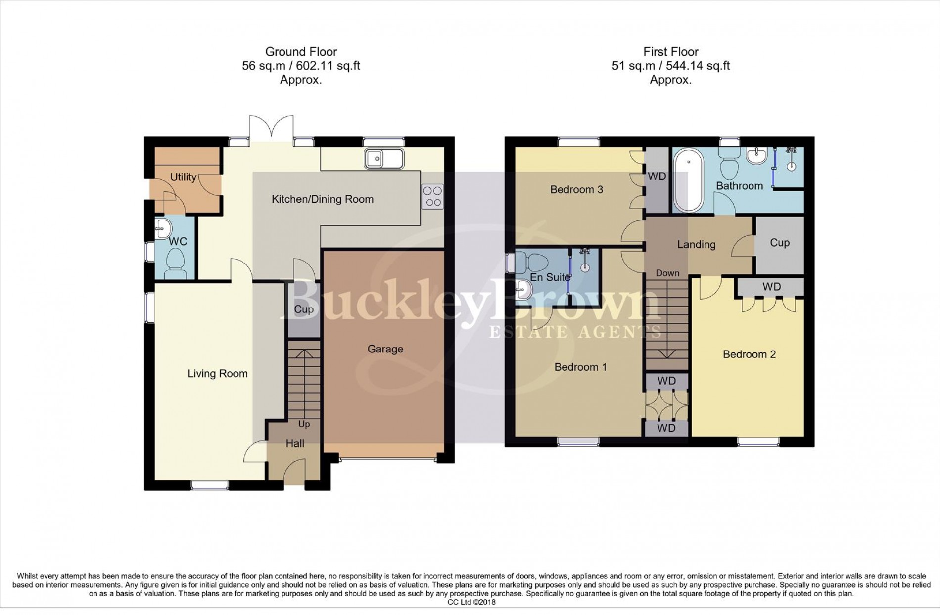Floorplan for Hewers Way, Edwinstowe, Mansfield