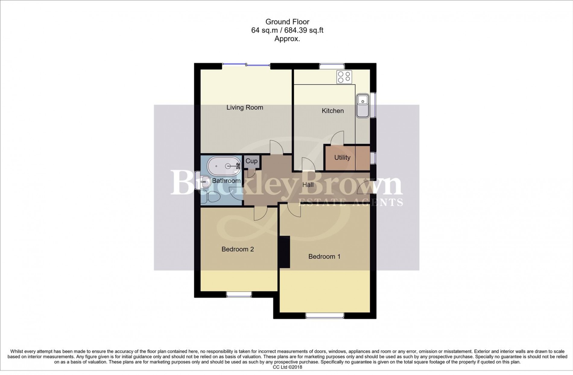Floorplan for Chesterfield Road North, Mansfield