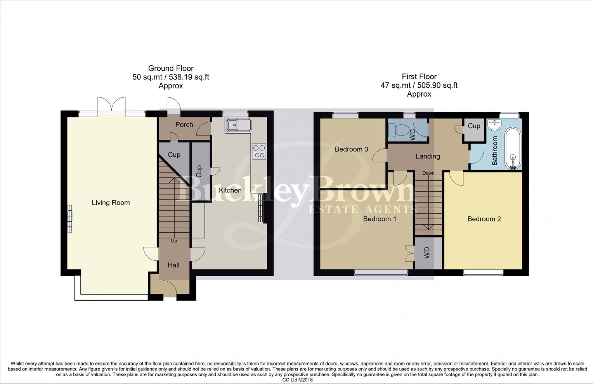 Floorplan for Brick Kiln Lane, Mansfield
