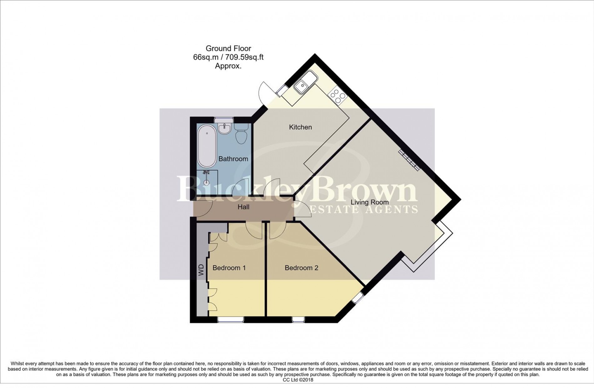 Floorplan for Woodlands Way, Warsop, Mansfield