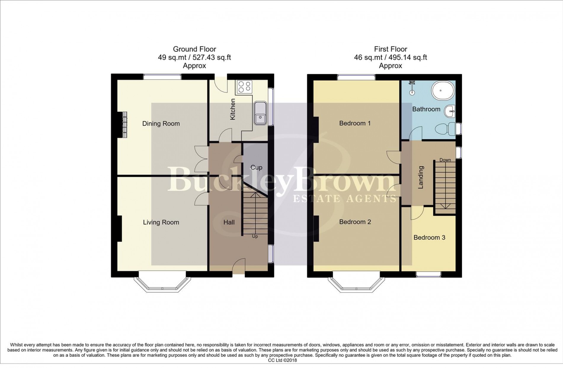 Floorplan for Lime Avenue, Sutton-In-Ashfield