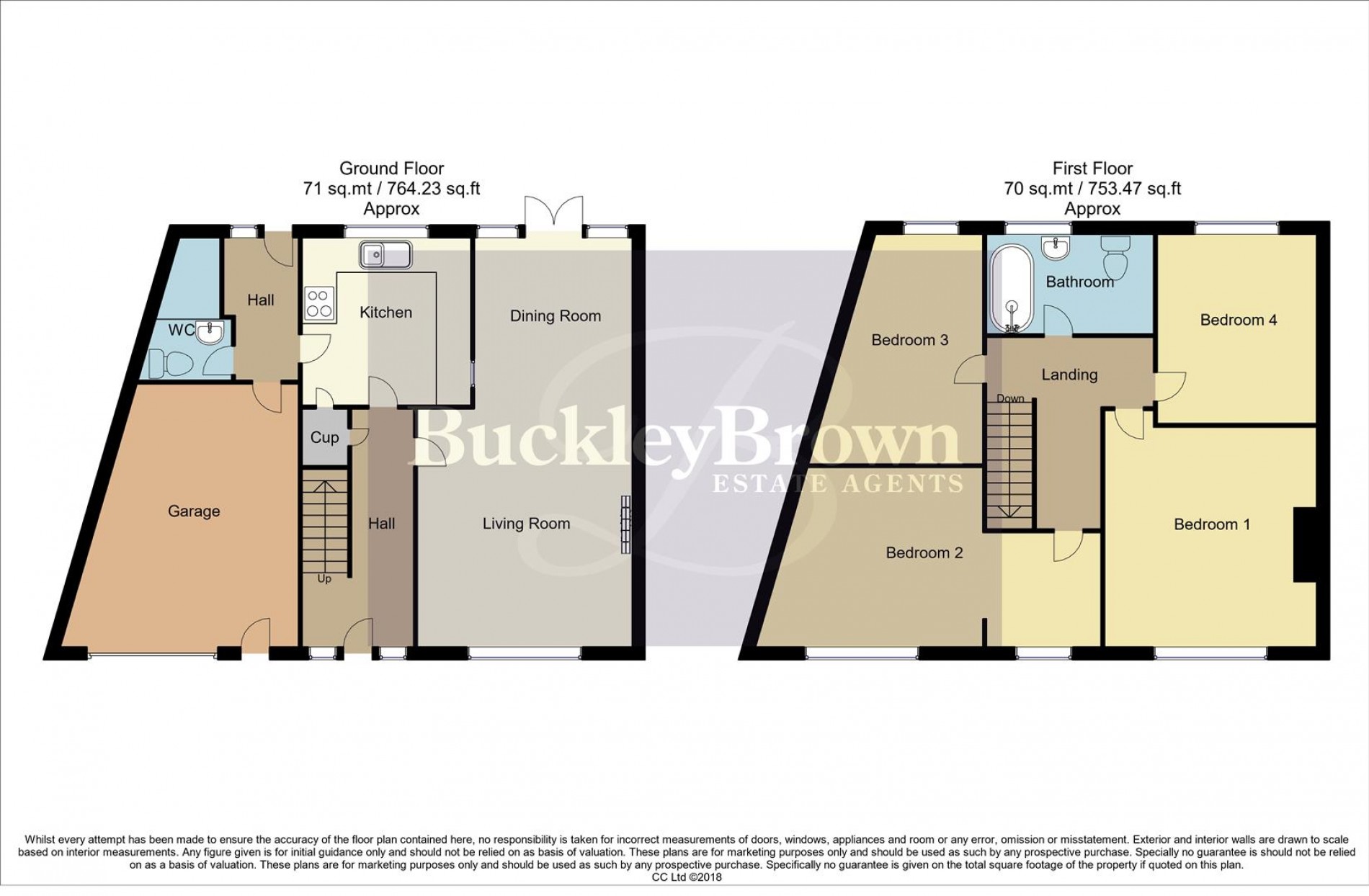 Floorplan for Bingham Avenue, Sutton-In-Ashfield