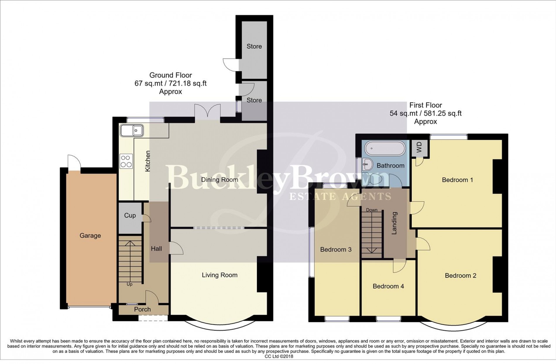 Floorplan for Leeming Lane North, Mansfield Woodhouse, Mansfield