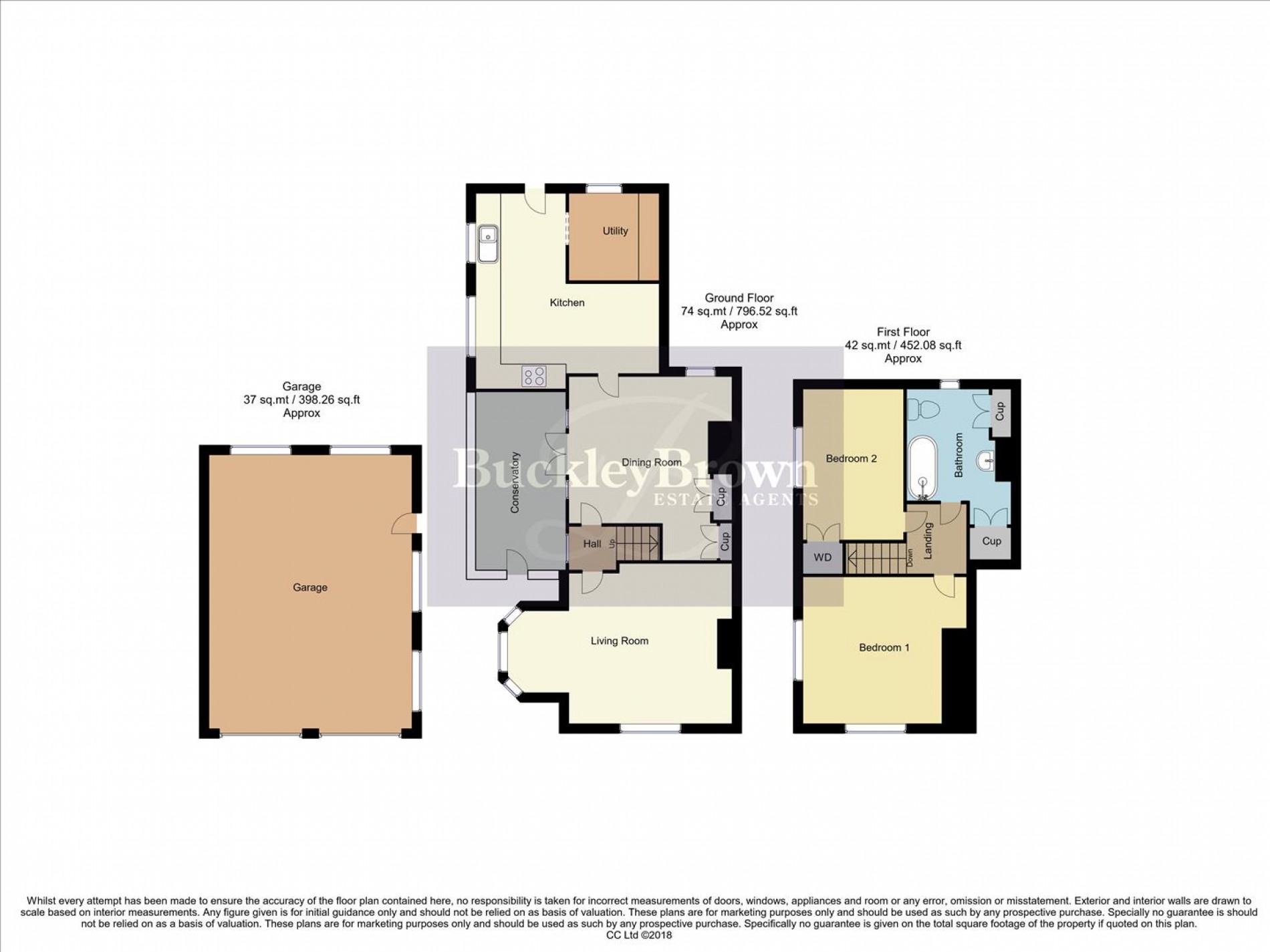 Floorplan for Hall Lane, Newton, Alfreton